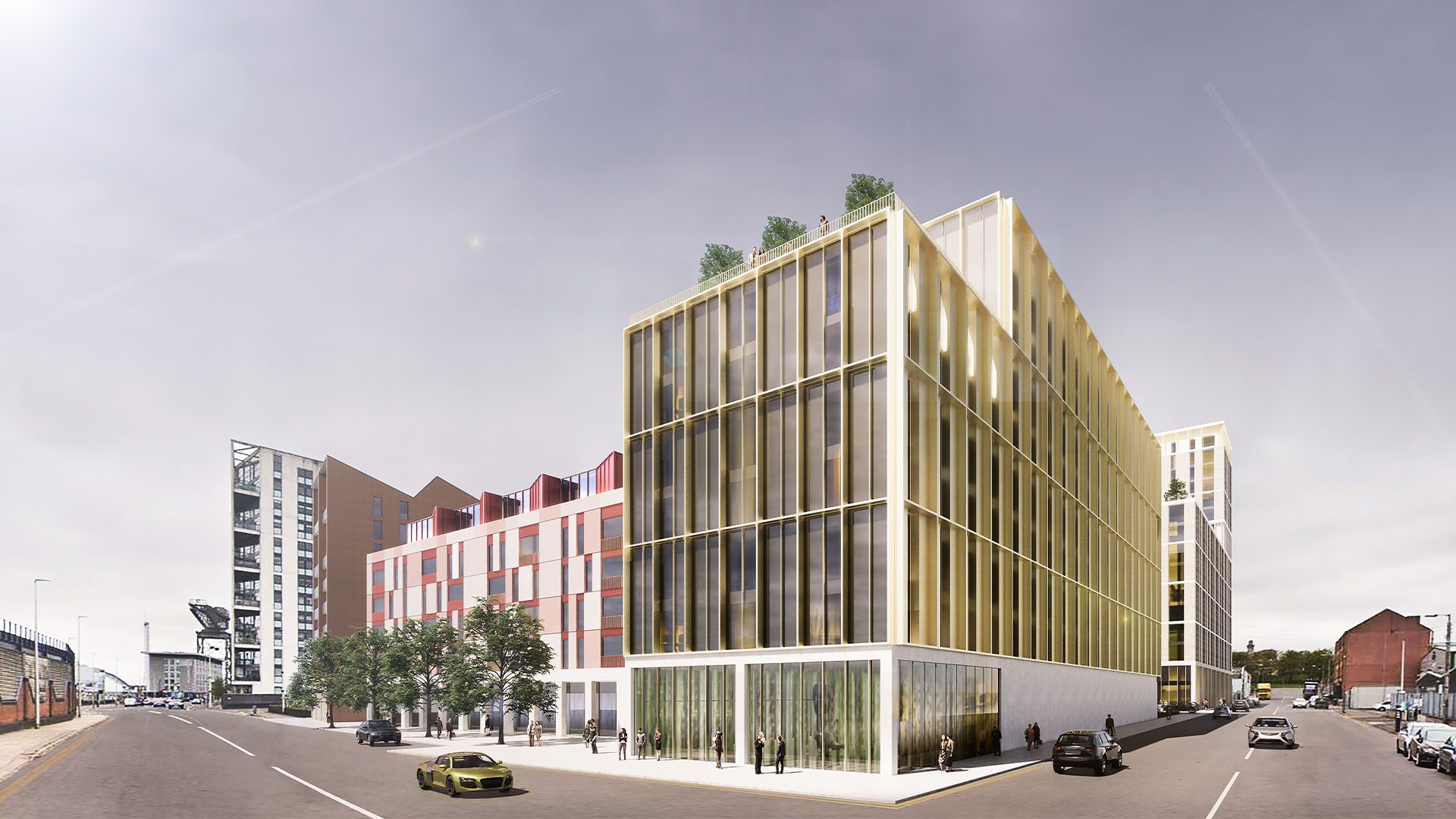 Lancefield Quay Glasgow Master Plan Village Architecture